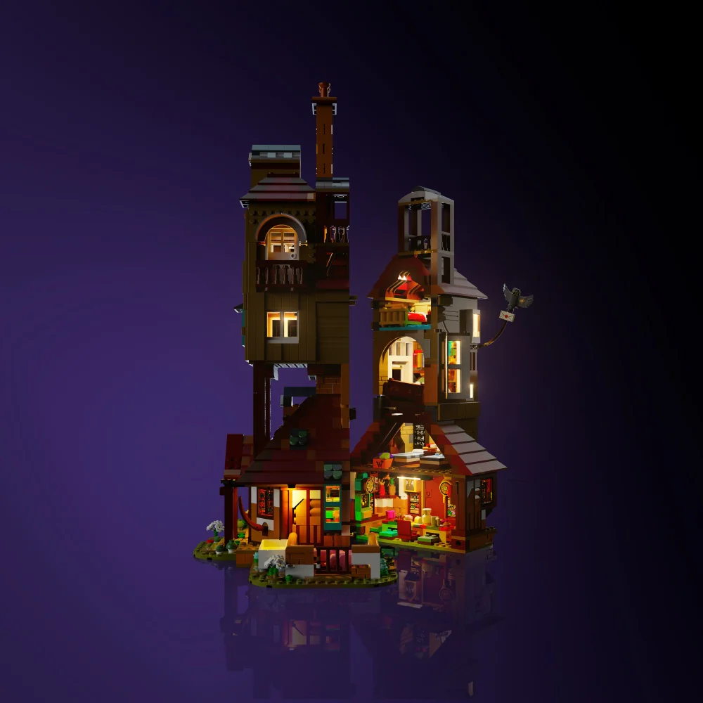 Light Kit for LEGO® Harry Potter The Burrow - Collectors' Edition #76437 - Image 5