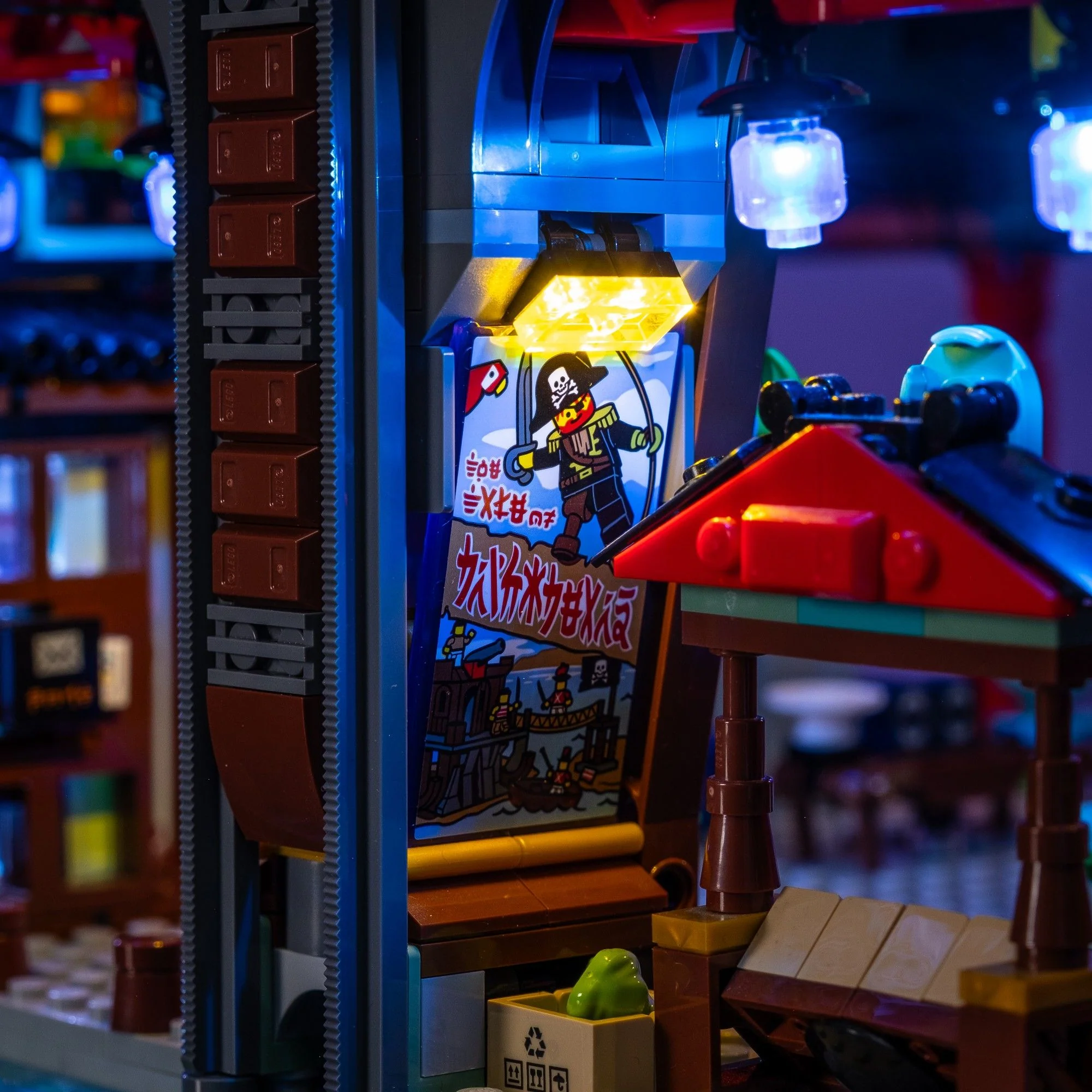 Light Kit for LEGO® NINJAGO® City Markets #71799 - Image 10