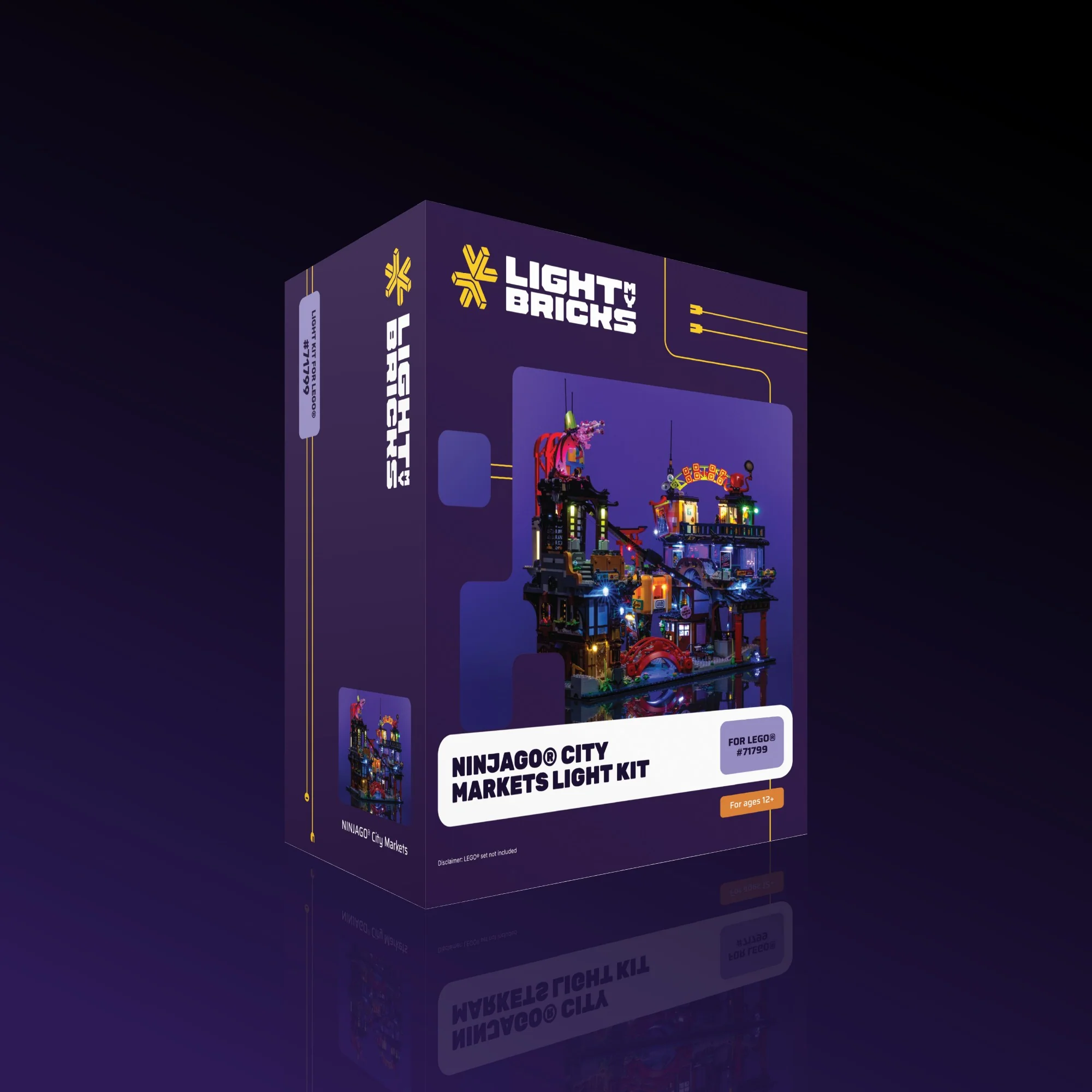 Light Kit for LEGO® NINJAGO® City Markets #71799 - Image 21