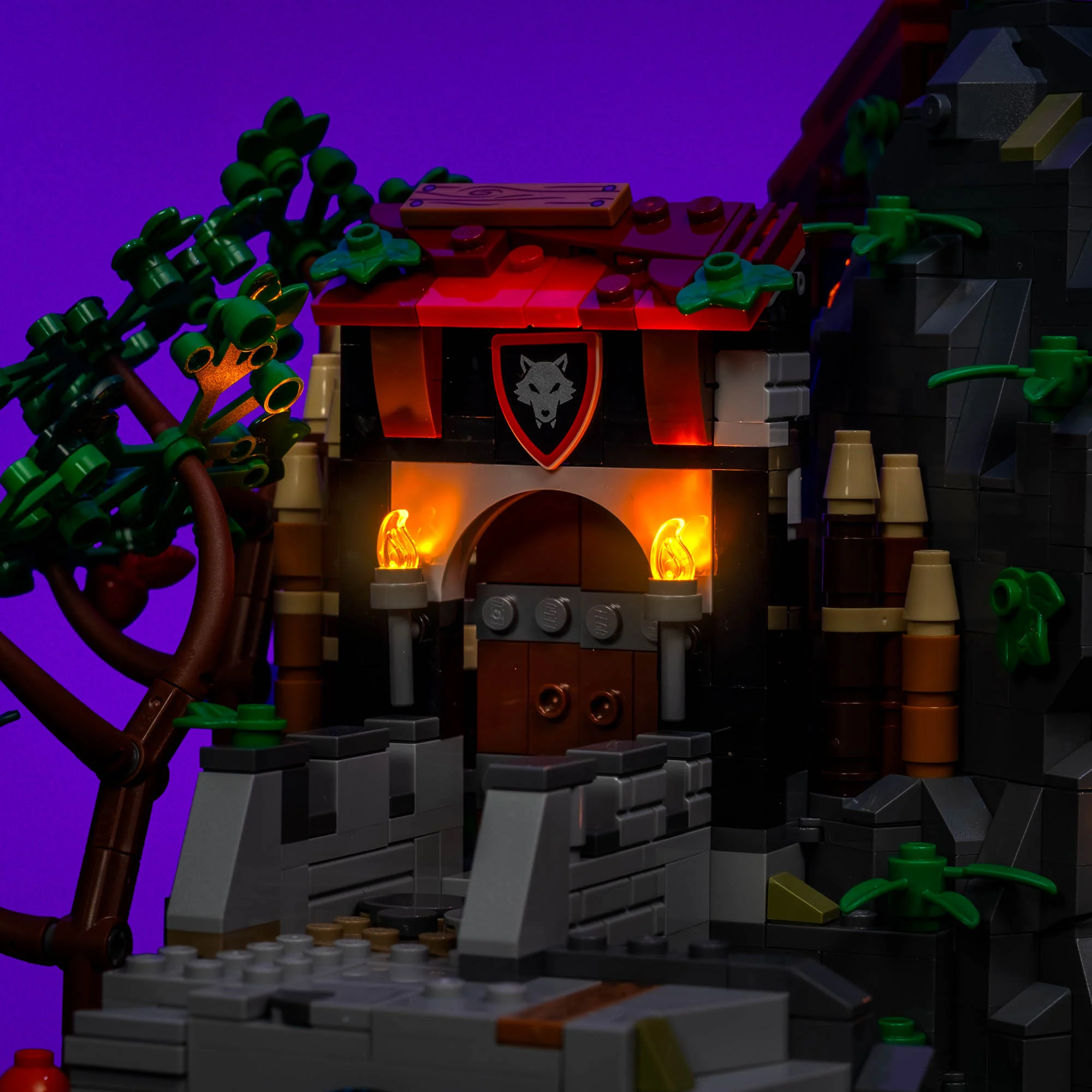 Light Kit for LEGO® Outlaw Forest Den #910057 - Image 3